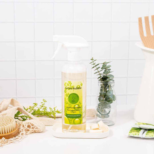 Eco-friendly green bubbl Multi purpose cleaner refillable with tablets