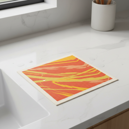 Reusable Swedish Cellulose Sponge Cloths - Sunburst