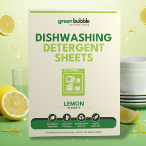 Green Bubble Dishwasher Sheets