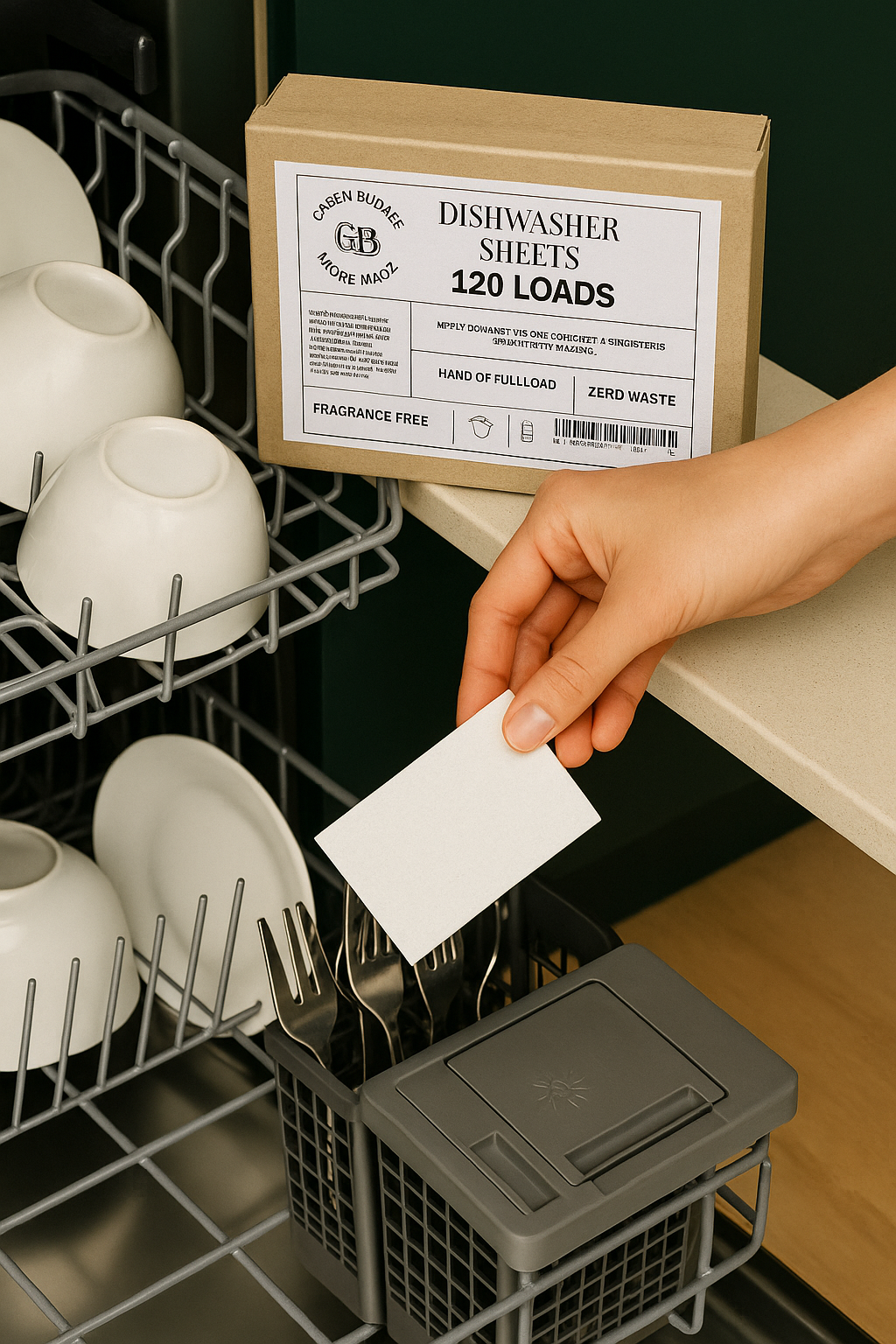 Dishwasher Sheets 120 Sheets