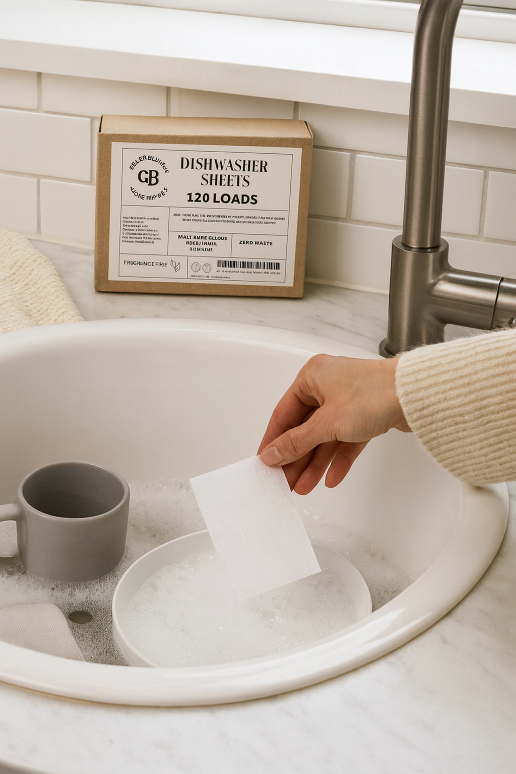 Dishwasher Sheets 120 Sheets