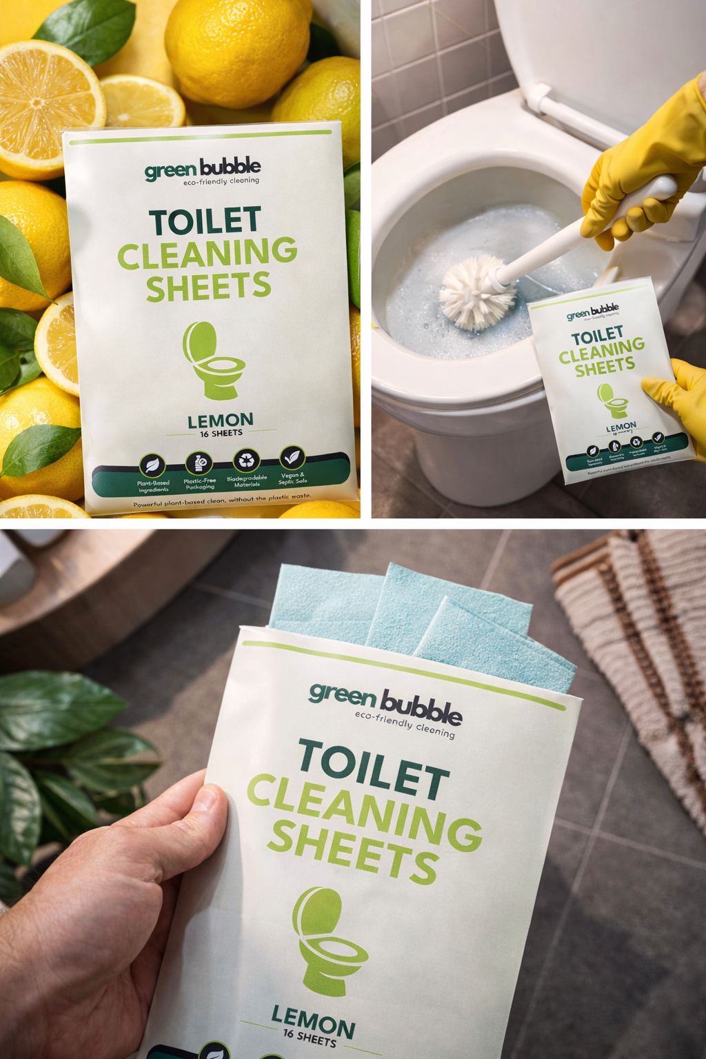Toilet Cleaning Sheets