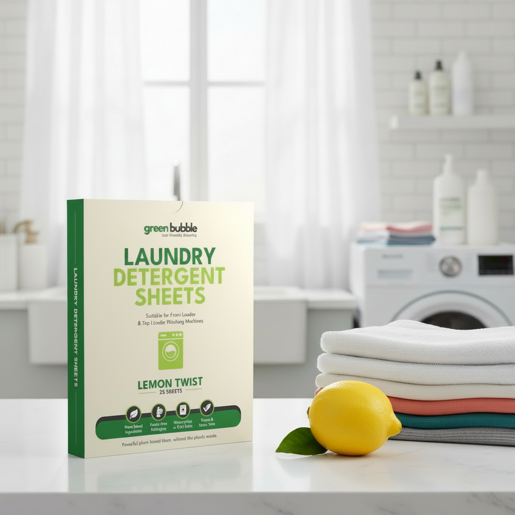 Lemon Twist Laundry Detergent Sheets
