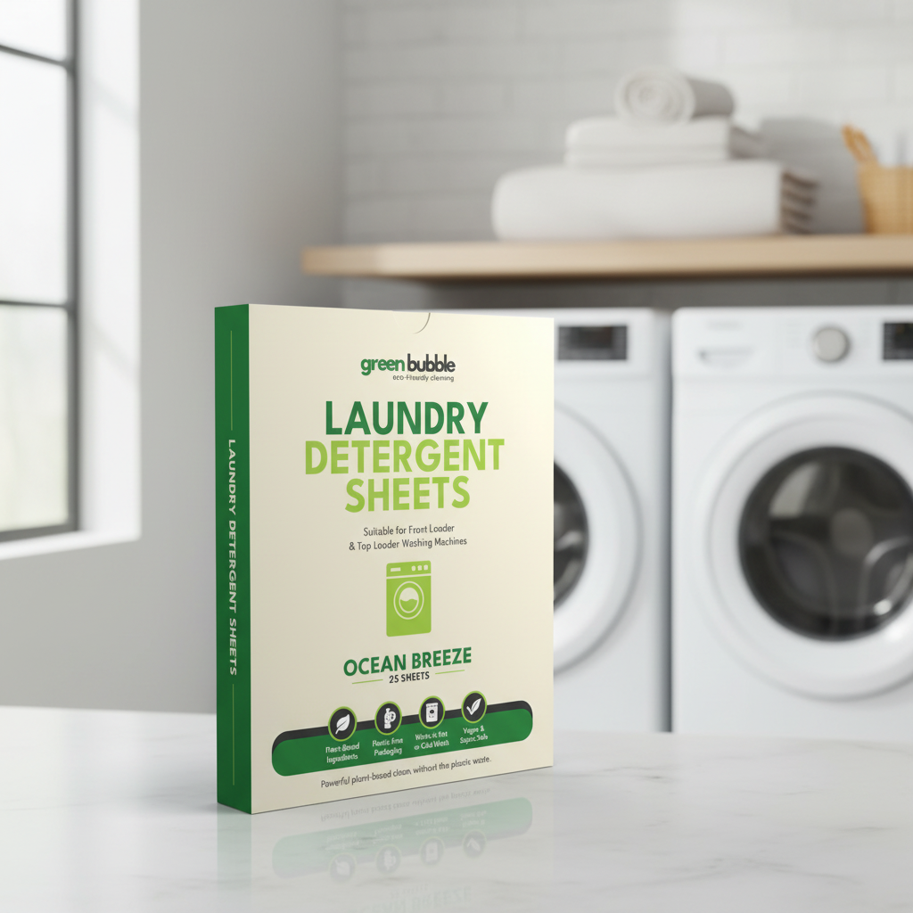 Ocean Breeze Laundry Detergent Sheets