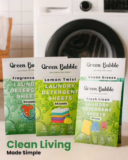 Ocean Breeze  Laundry Detergent Sheets