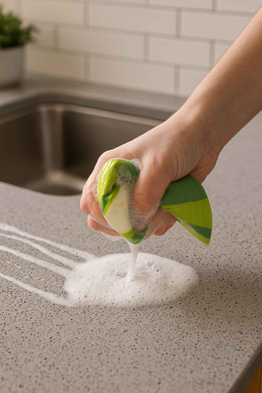 Reusable Swedish Cellulose Sponge Cloths - Lime Grove