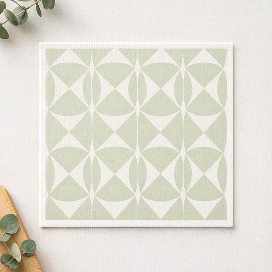 Reusable Swedish Cellulose Sponge Cloths - Sage Bloom