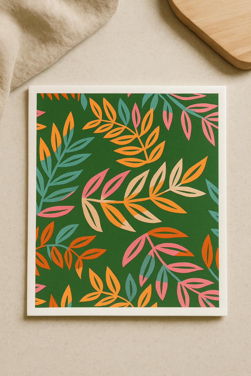 Reusable Swedish Cellulose Sponge Cloths - Tropical Canopy