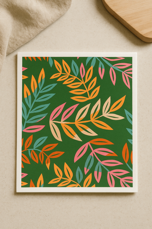 Reusable Swedish Cellulose Sponge Cloths - Tropical Canopy