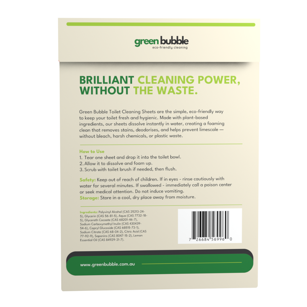 Toilet Cleaning Sheets