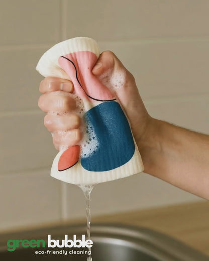 Reusable Swedish Cellulose Sponge Cloths - Pebble Bay
