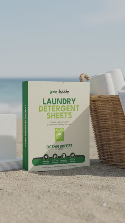 Ocean Breeze Laundry Detergent Sheets