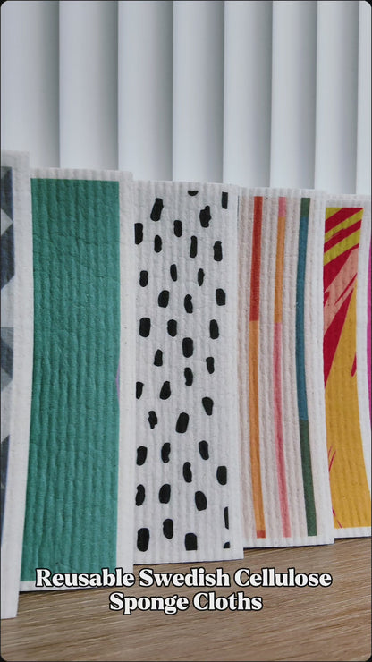 Reusable Swedish Cellulose Sponge Cloths - Everleaf